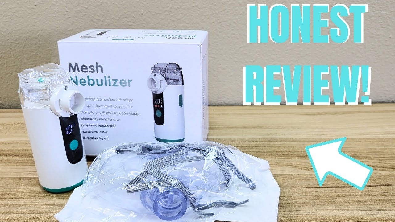 Portable Nebulizer Review &ndash; Rechargeable, Silent & Travel-Friendly #respiratorycare