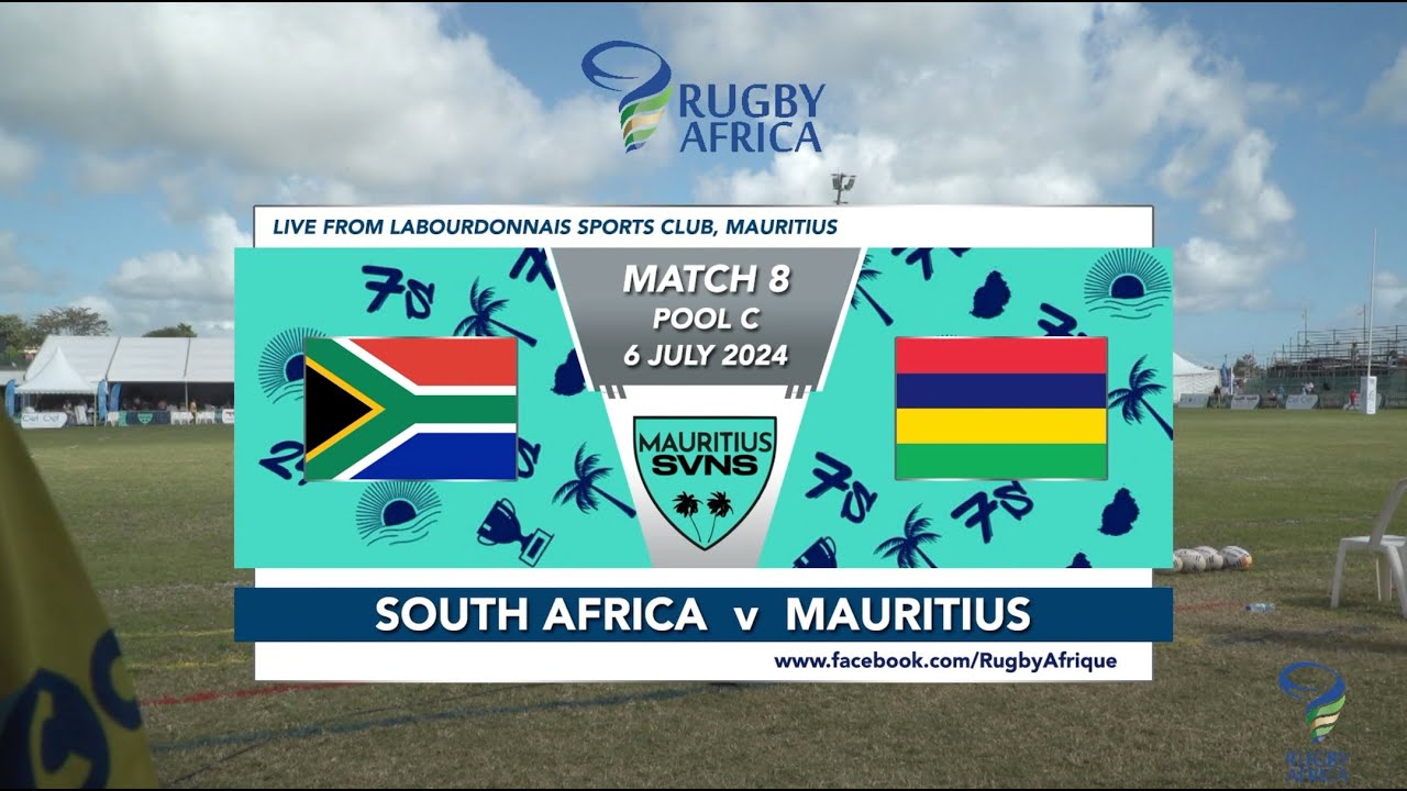 PoolC Mauritius7s Rd2  2024 Mauritius vs South Africa