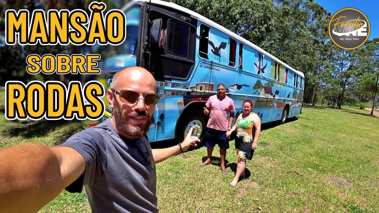 UM MOTORHOME ARTESANAL COMPLETO