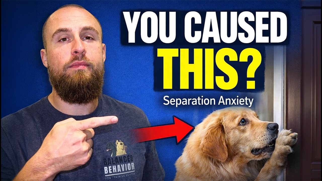 Separation Anxiety?  Here's What You Are Doing Wrong