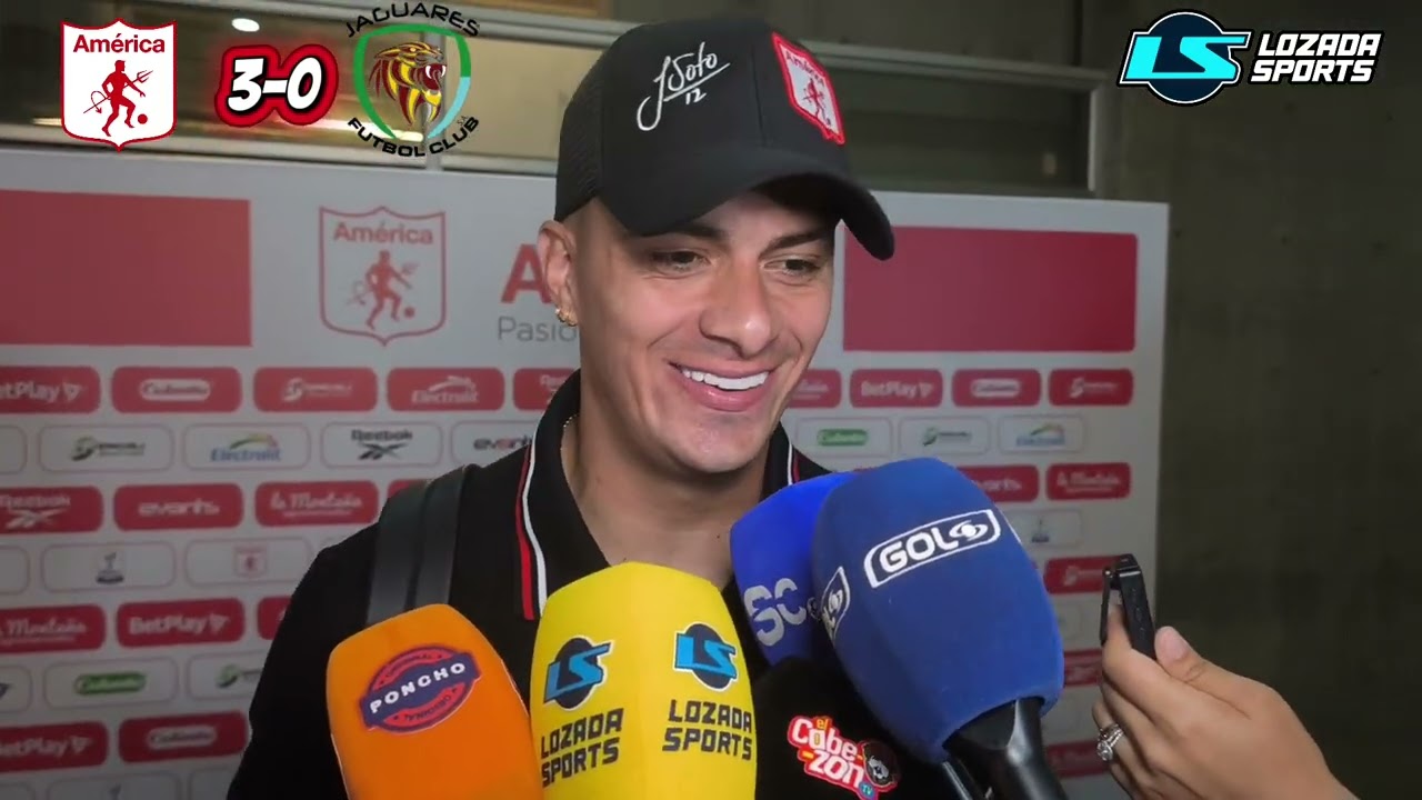 🔴 ZONA MIXTA 🎤 De América de Cali, luego del triunfo 3️⃣ - 0️⃣contra Jaguares FC