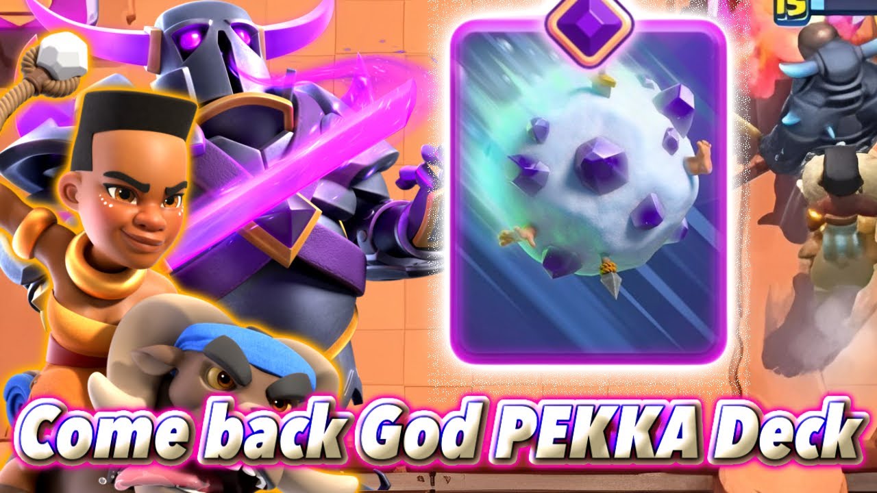 Next season snowball Evo Come back God PEKKA Deck😍-Clash Royale