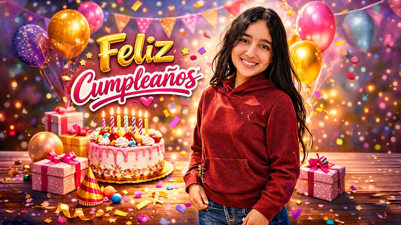 LA NINI ESTA DE CUMPLEAÑOS