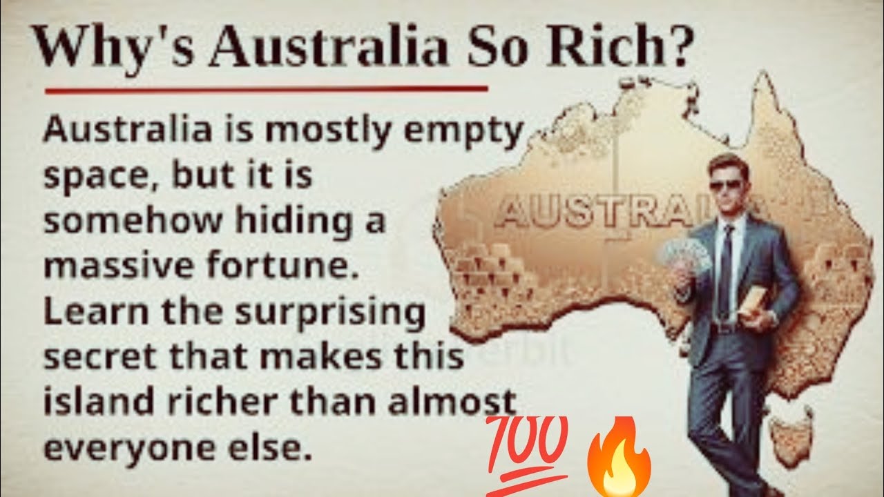 Why's Australia So Rich? || 🇦🇺💰 Learn English Through Story Level 2 || Graded Reader ENGLISH STORIES