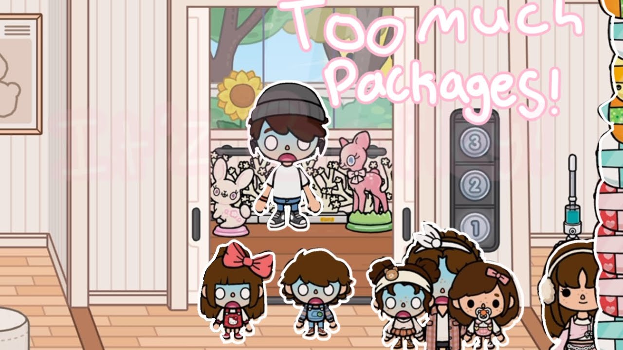 Too much packages! (Toca Boca) #tocaboca #tocalifeworld #original 