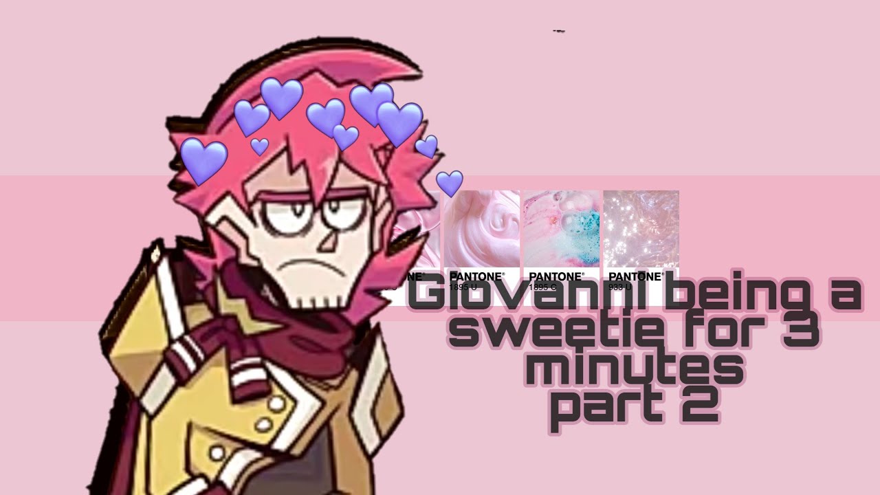Epithet erased: Giovanni being a sweetie for 3 minutes: part 2