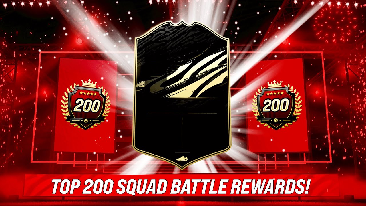 MY TOP 200 SQUAD BATTLE REWARDS! FIFA 21 ULTIMATE TEAM