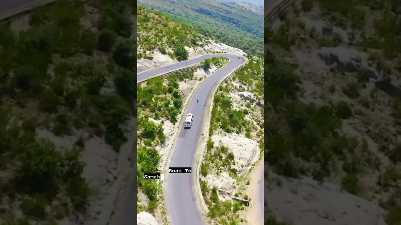Road towards Samahni Azad Kashmir | Bhimber Azad Kashmir | #beautifulkashmir