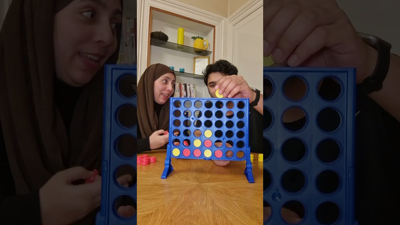 Connect 4 with us | Husband vs Wife Game 😄 | Hindi Commentary | Unite 2 Play