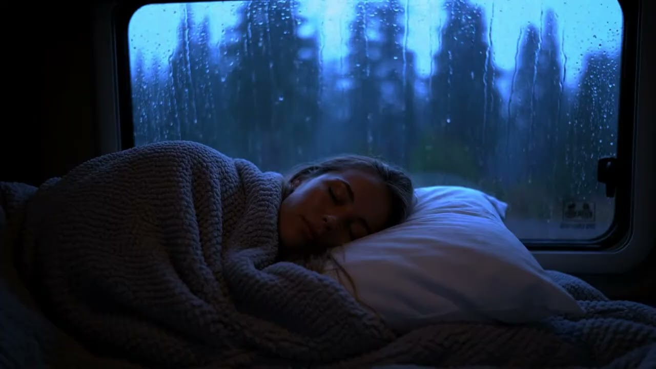 Heavy Rainfall Ambience for Sleeping Soundly