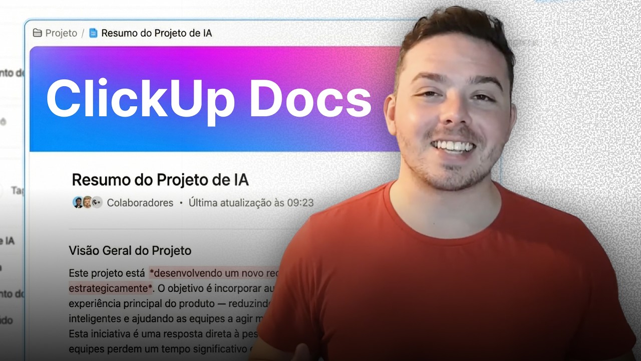 ClickUp Docs 3.0: o tutorial que eu queria ter visto antes
