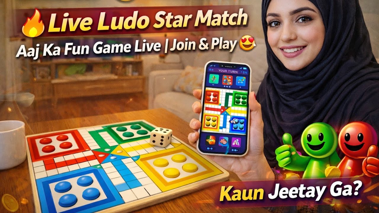 🔥 Live Ludo Star Match | Aaj Ka Fun Game Live | Join & Play 😍