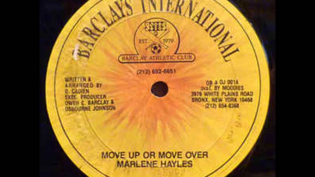 Marlene Hayles - Move Up Or Move Over + Dub - 12