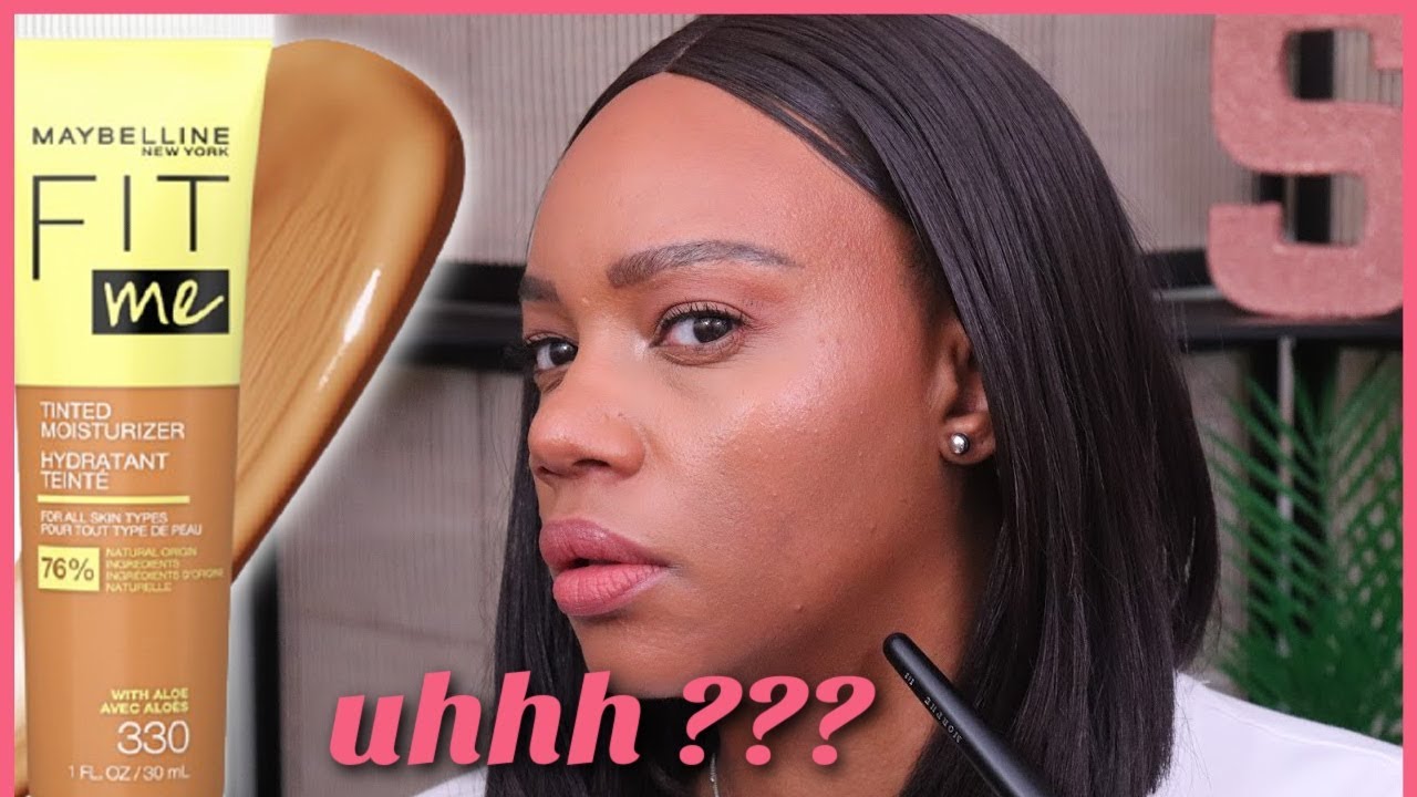 I tried the NEW Maybelline Fit Me Tinted Moisturizer on Oily Skin... | SonyaNicole
