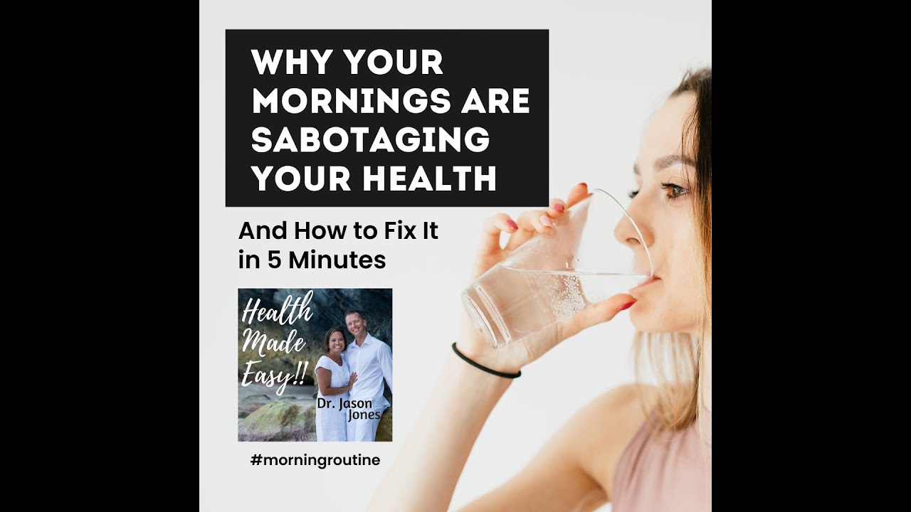 This 5‑Minute Morning Routine Can Change Your Energy, Focus, and Stress Levels - Dr. Jason Jones