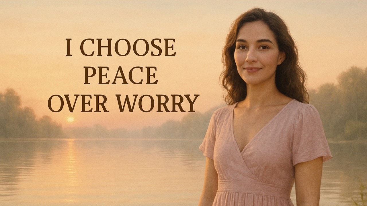 I Choose Peace Over Worry &ndash; A Song for Calm and Clarity