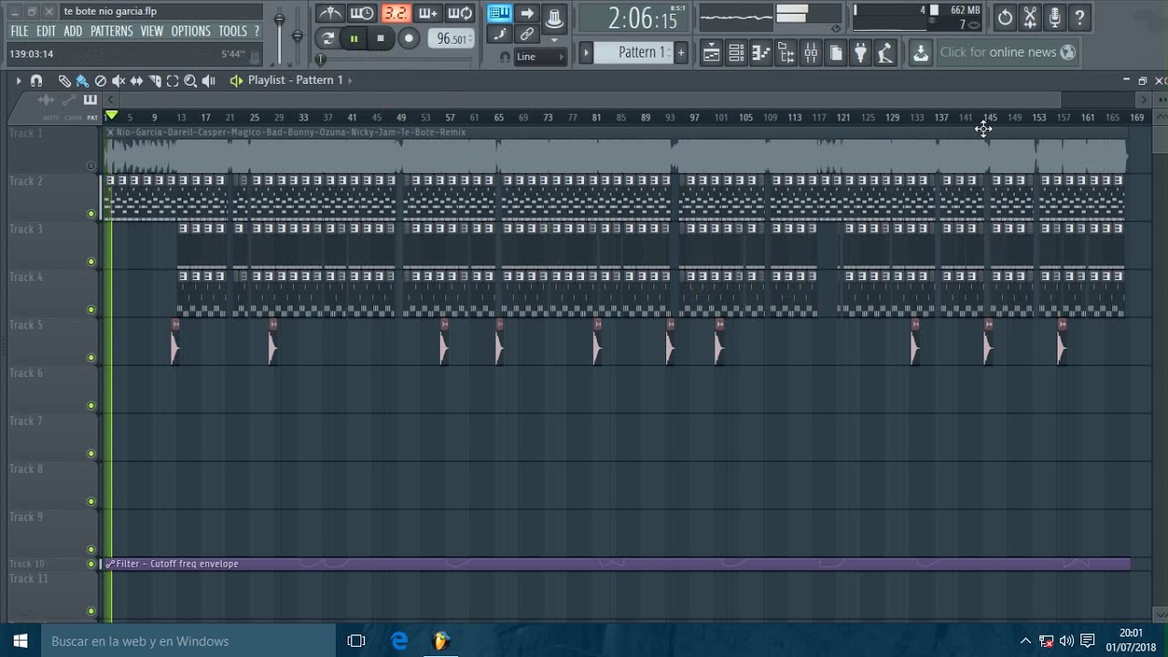 TE BOTE (REMAKE/INSTRUMENTAL)