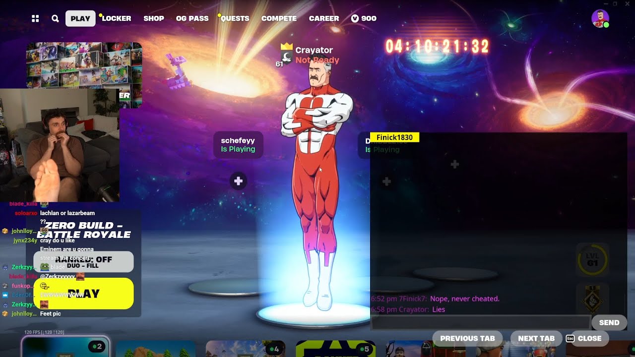 OG Fortnite | Nov 28 2023 | Crayator