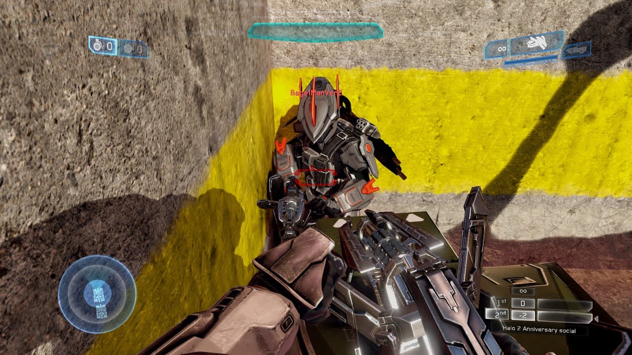 Playing Some Halo