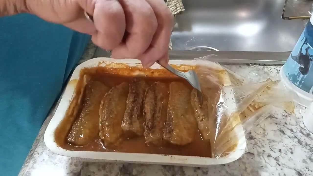 Banquet Meatloaf slices with gravy review