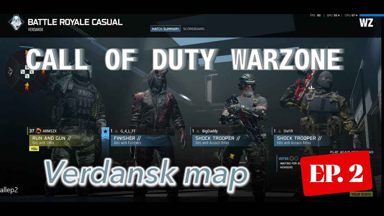 EP 2 มาเล่น CALL OF DUTY WARZONE กับทีมอื่นบ้างครับ