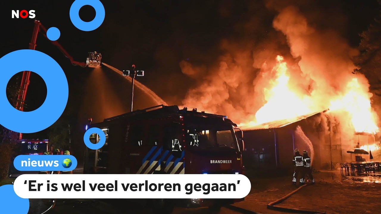 Brand in Beekse Bergen, dieren niet in gevaar