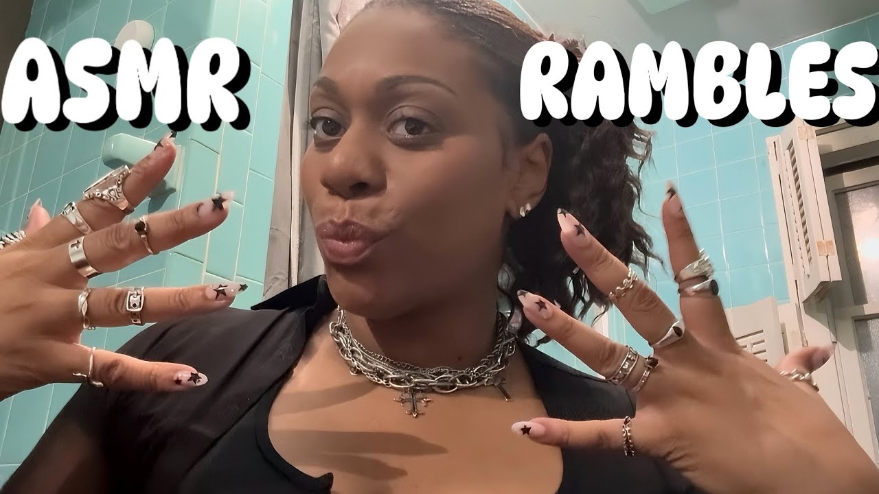 ASMR Post Concert Rambles & Ring Sounds