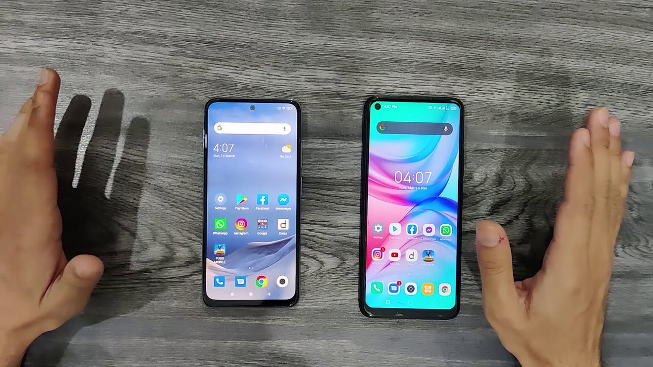 Redmi Note 10 vs Infinix Hot 10 Speed Test