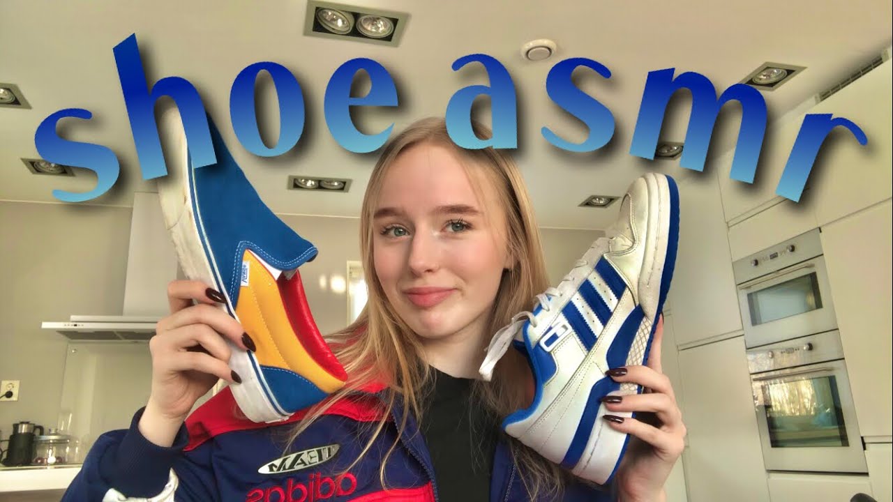ASMR shoe asmr | my bestfriend’s shoe collection, shoe tapping