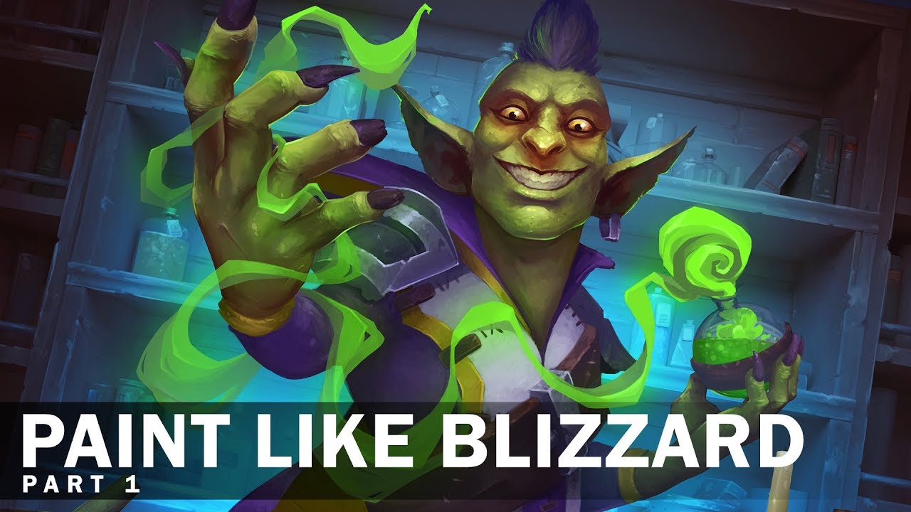 Paint like Blizzard: Part 1
