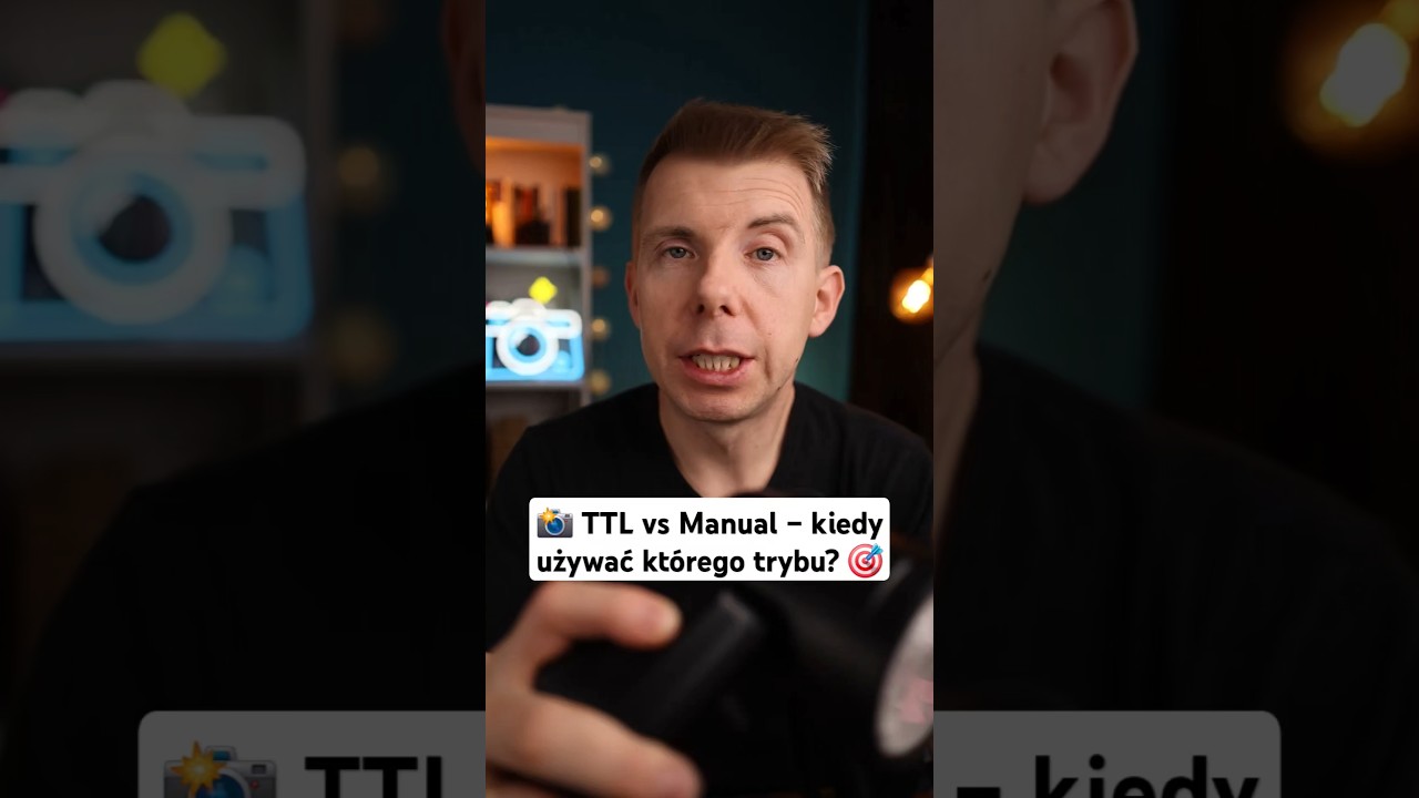 TTL vs Manual &ndash; kiedy używać kt&oacute;rego trybu? | Jacek Sierżyński #shorts