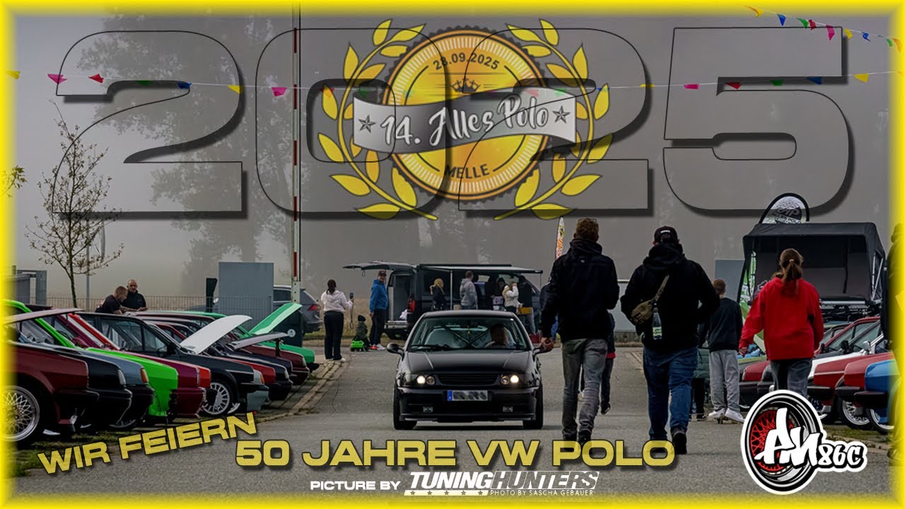 14. ALLES POLO Treffen Melle 2025 - 50 Jahre VW Polo