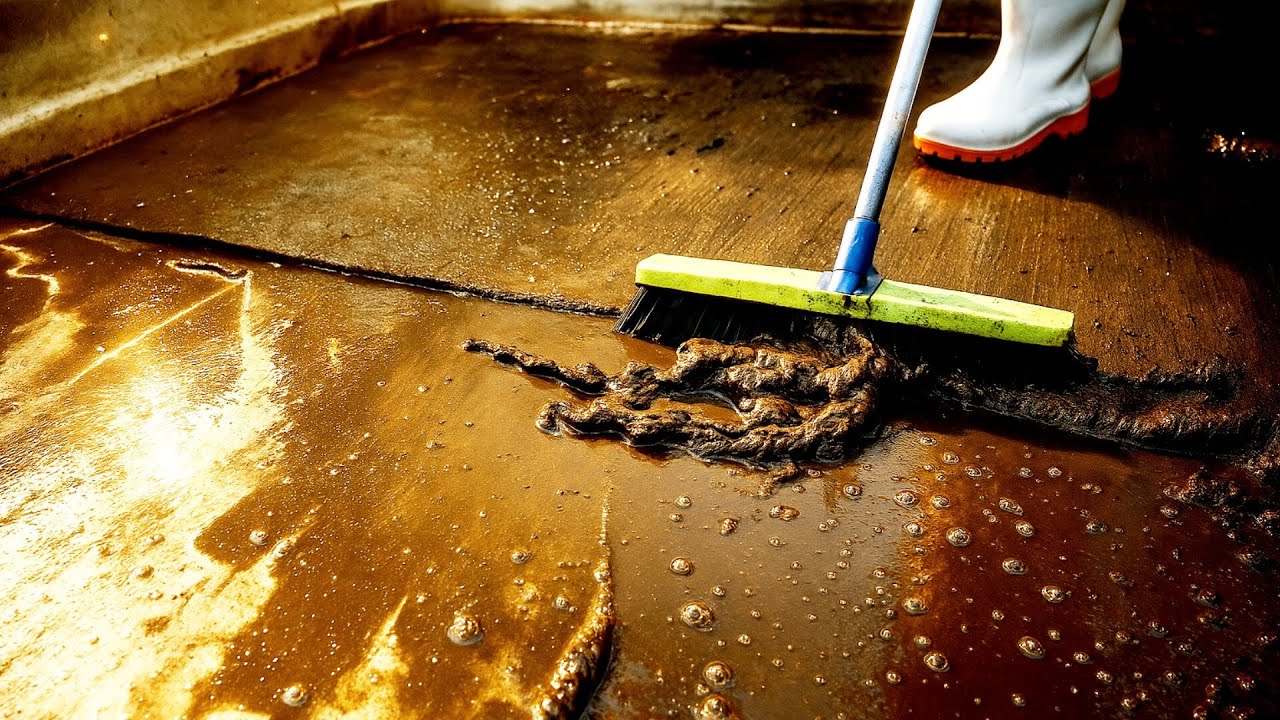 Swamp Rug Rescue! 😱 Cleaning the Most Black Dirt Carpet