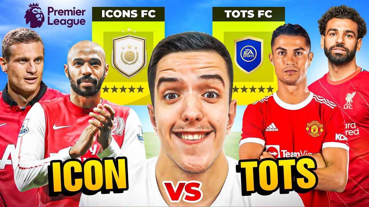 PREMIER LIGA TOTS PROTIV PREMIER LIGA IKONA! ALL-STAR FIFA 22