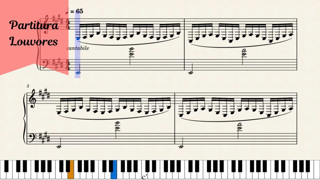 Sobe Aqui - Partitura Piano 