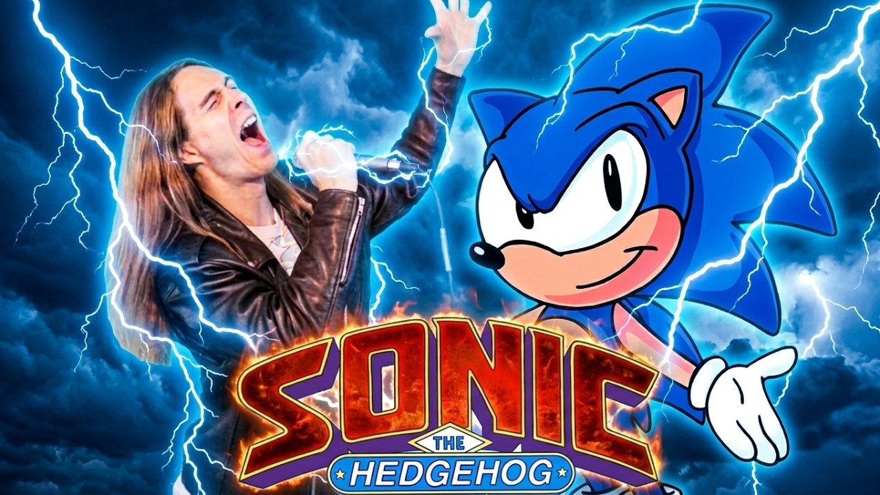 Sonic The Hedgehog SatAM Theme | POWER METAL COVER | ft. Fili Bibiano