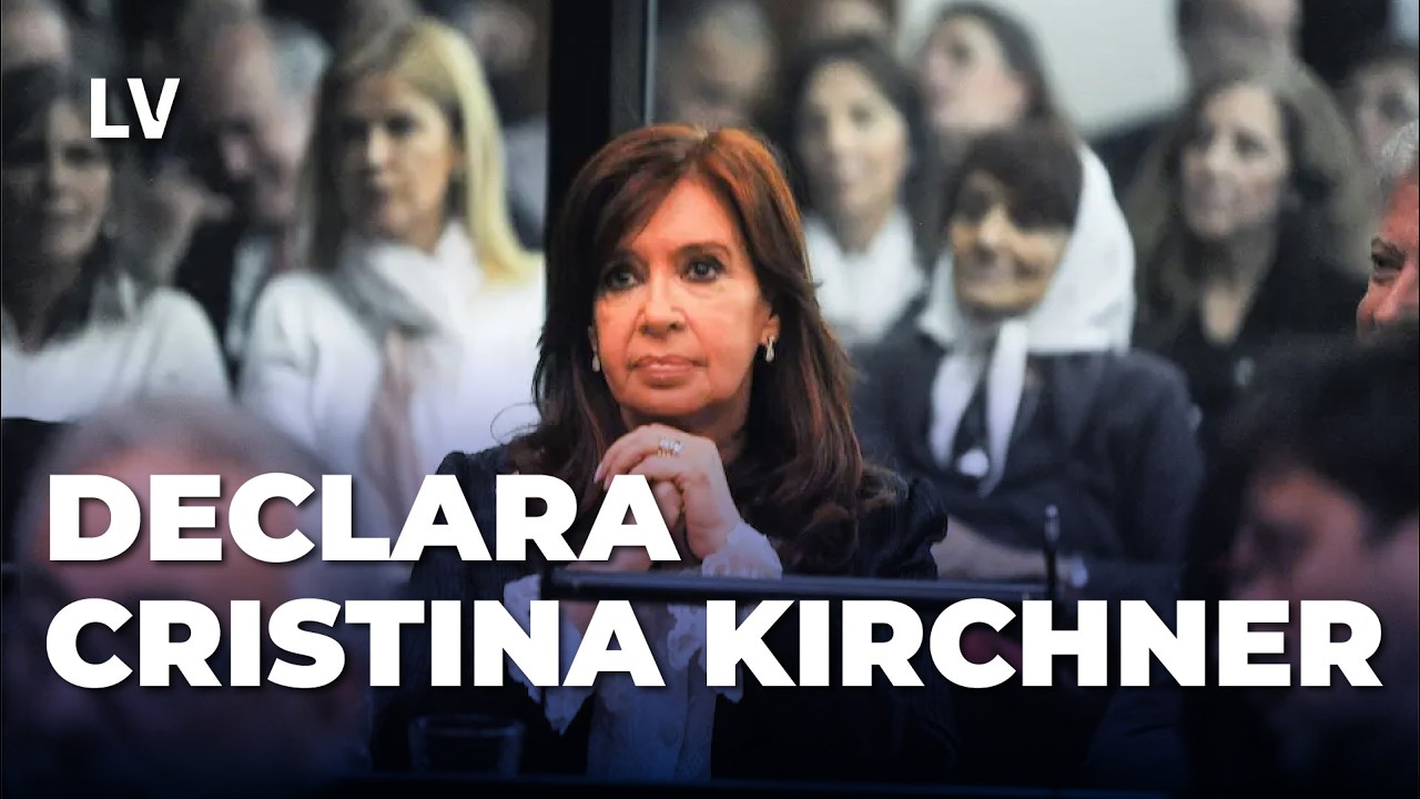 🔴 EN VIVO CRISTINA KIRCHNER DECLARA EN LA CAUSA CUADERNOS #cristinakirchner #cuadernos #vivo