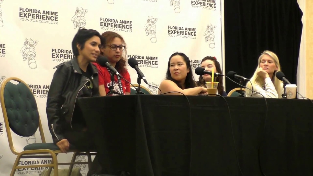 Florida Anime Experience '17 Sailor Moon Voice Actresses Sunday Panel 1/3
