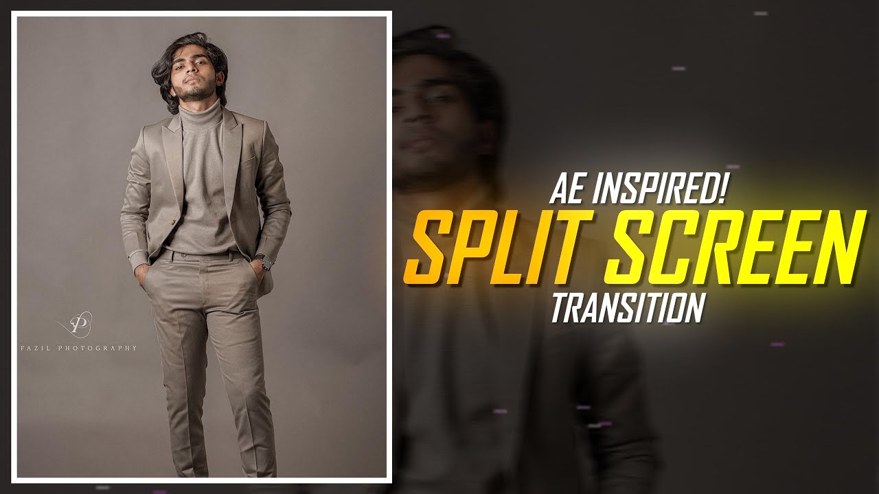 AE Inspired Split Screen Transition for Alight Motion💎😻
