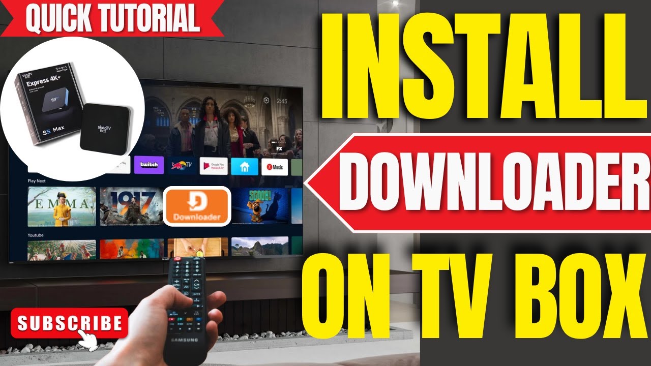Как установить приложение Downloader на любую Android TV Box (руководство на 2026 год)