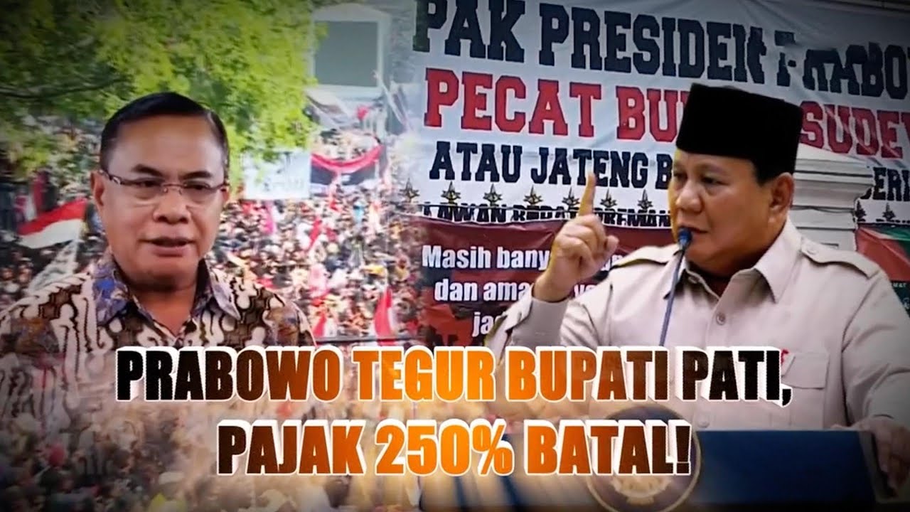 Ulas Utas: Prabowo Tegur Bupati Pati, Pajak 250% Batal | AKIM tvOne