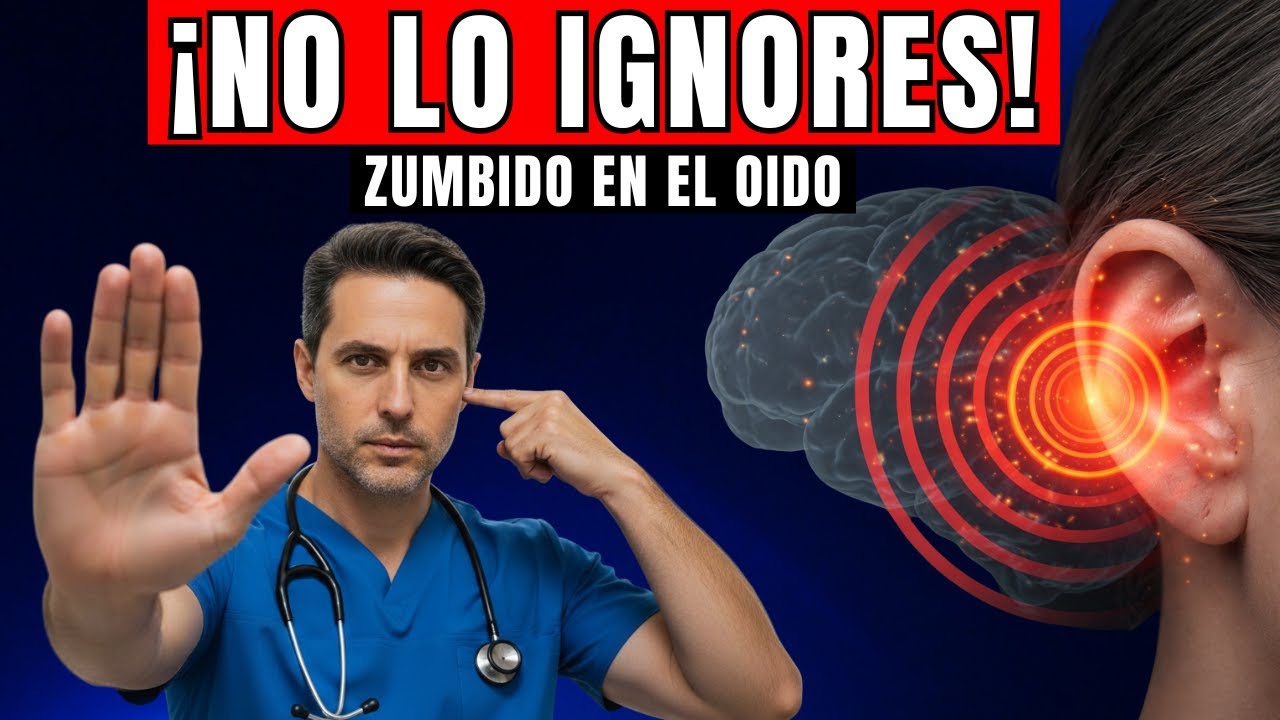 El ZUMBIDO en el Oído APARECE por Esta Razón ¡No Lo Pases por Alto! 7 Causas y 5 Soluciones