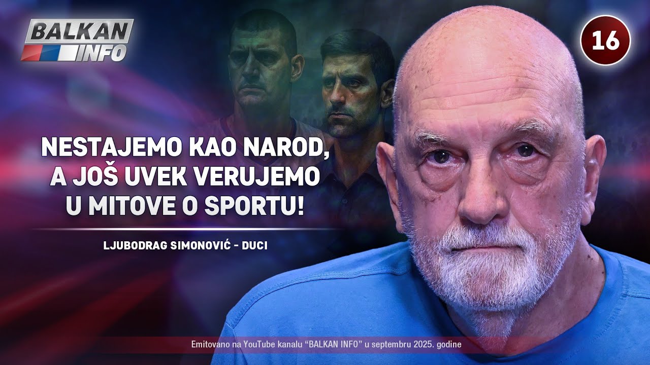 INTERVJU: Duci Simonović – Nestajemo kao narod, a još uvek verujemo u mitove o sportu! (11.9.2025)