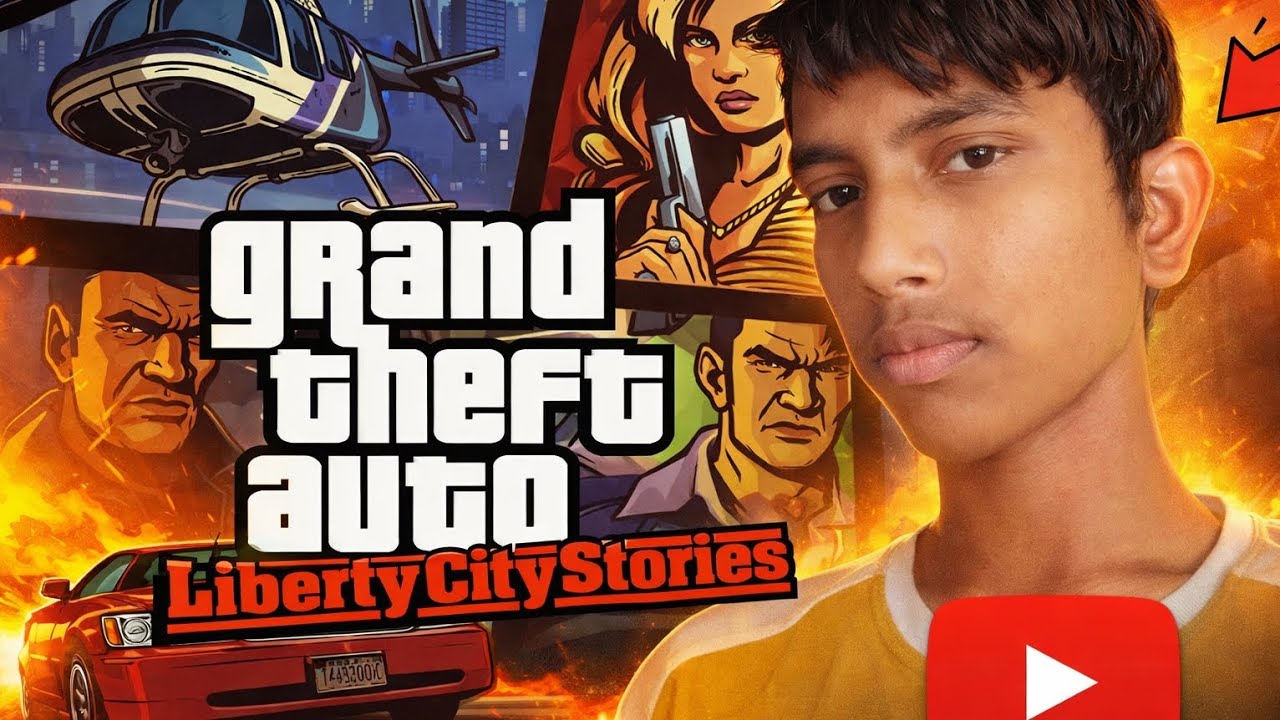Grand Theft Auto - Liberty City Stories 🔥 games play console PPSSPP 😱 