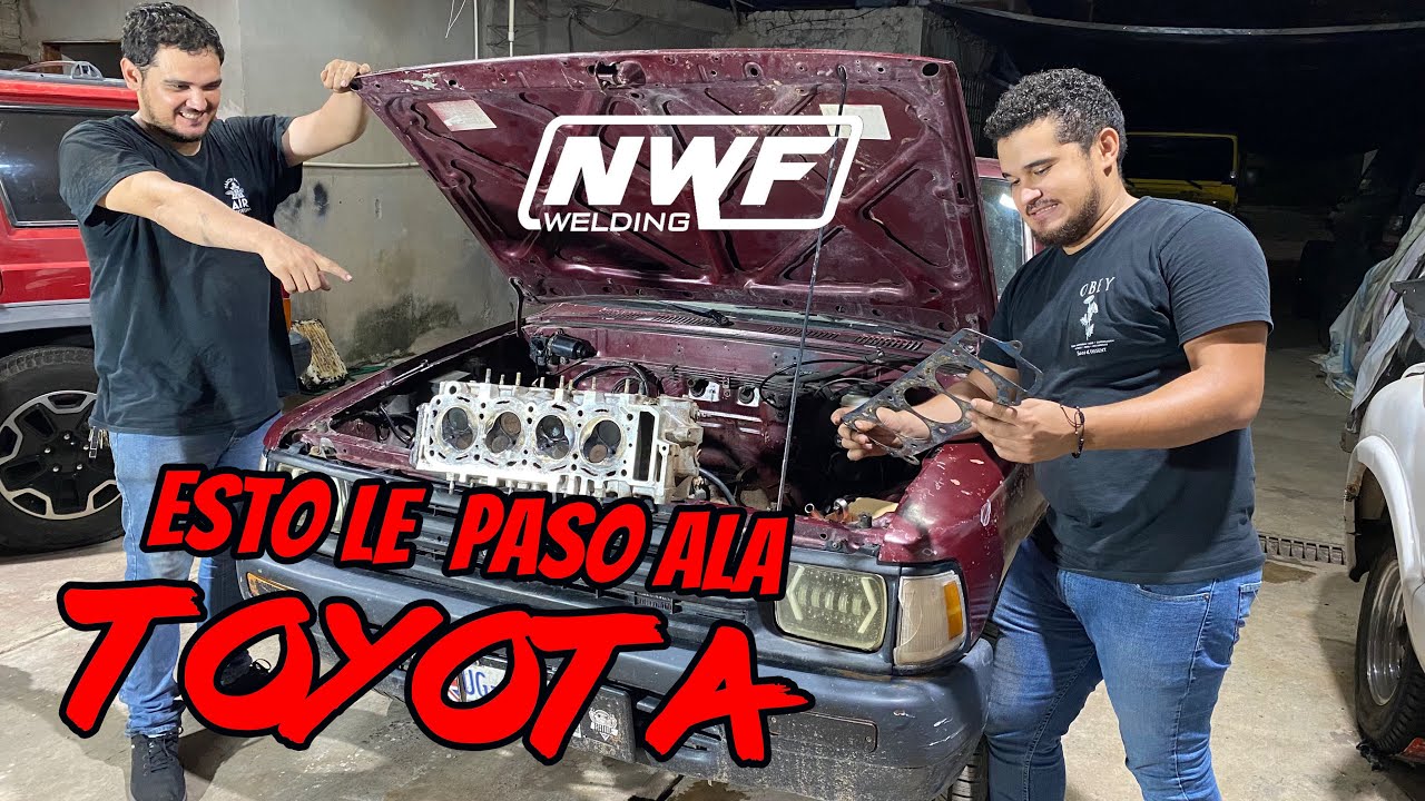 PROBLEMAS DE  22R  esto le pasó ami Toyota #toyota #22re #proyectecu