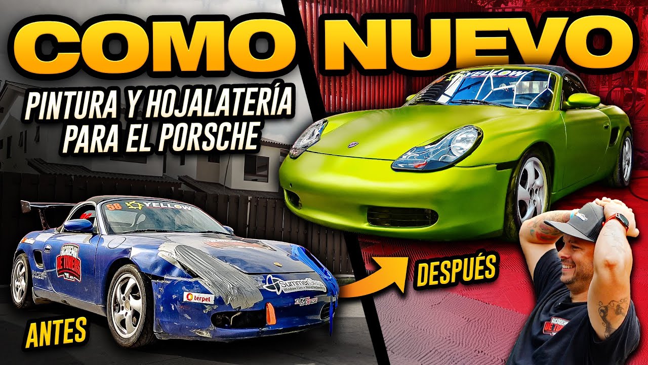 ¡RESTAURAMOS El Porsche Que Estaba DESTRUÍDO! ¿Nuevo COLOR SORPRESA?