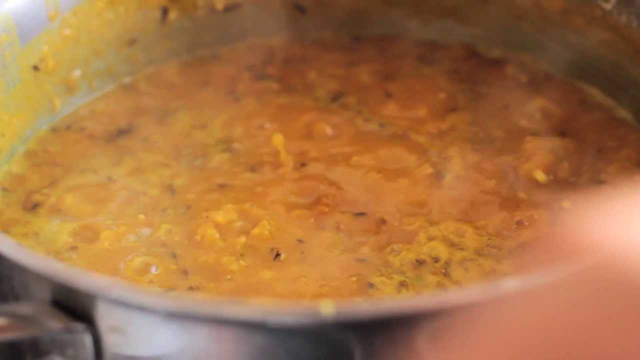 Dahl (receita de sopa de lentilha indiana)
