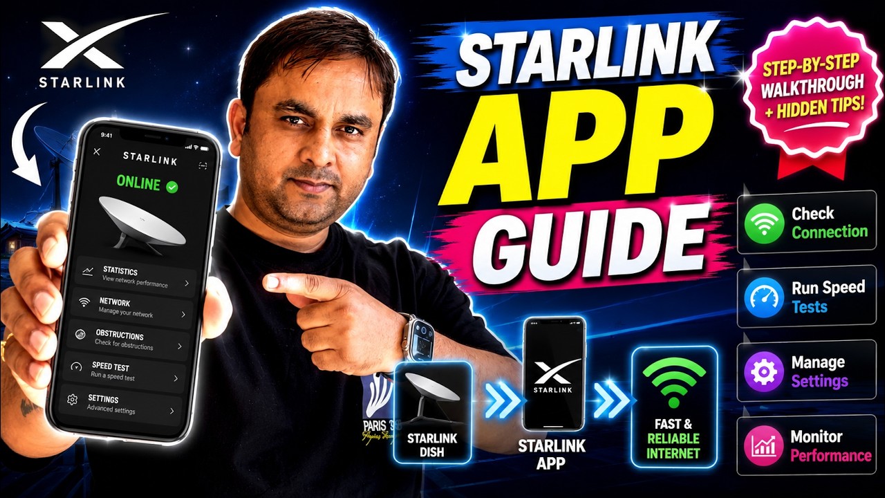 Starlink App In-Depth Walkthrough | Setup, Features & Hidden Tips Explained