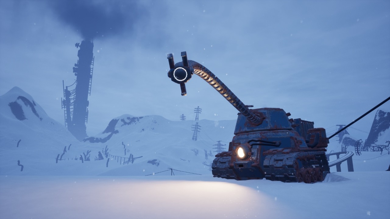DEEP SNOW DELIVERY Steam Trailer