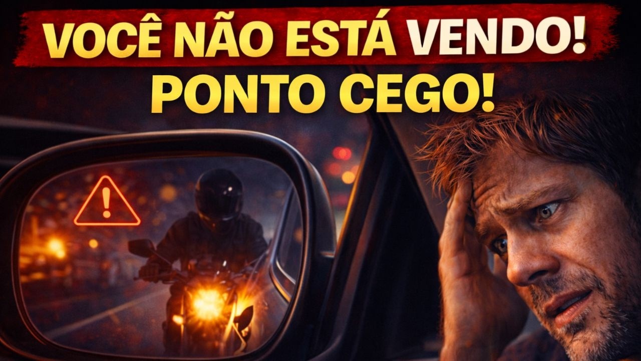 Ponto Cego ao Dirigir: O Perigo Invisível Que Pode Custar Vidas